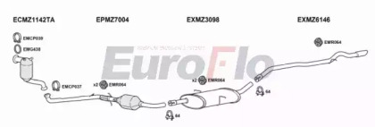 Система выпуска ОГ EuroFlo MZB1820D 6001C